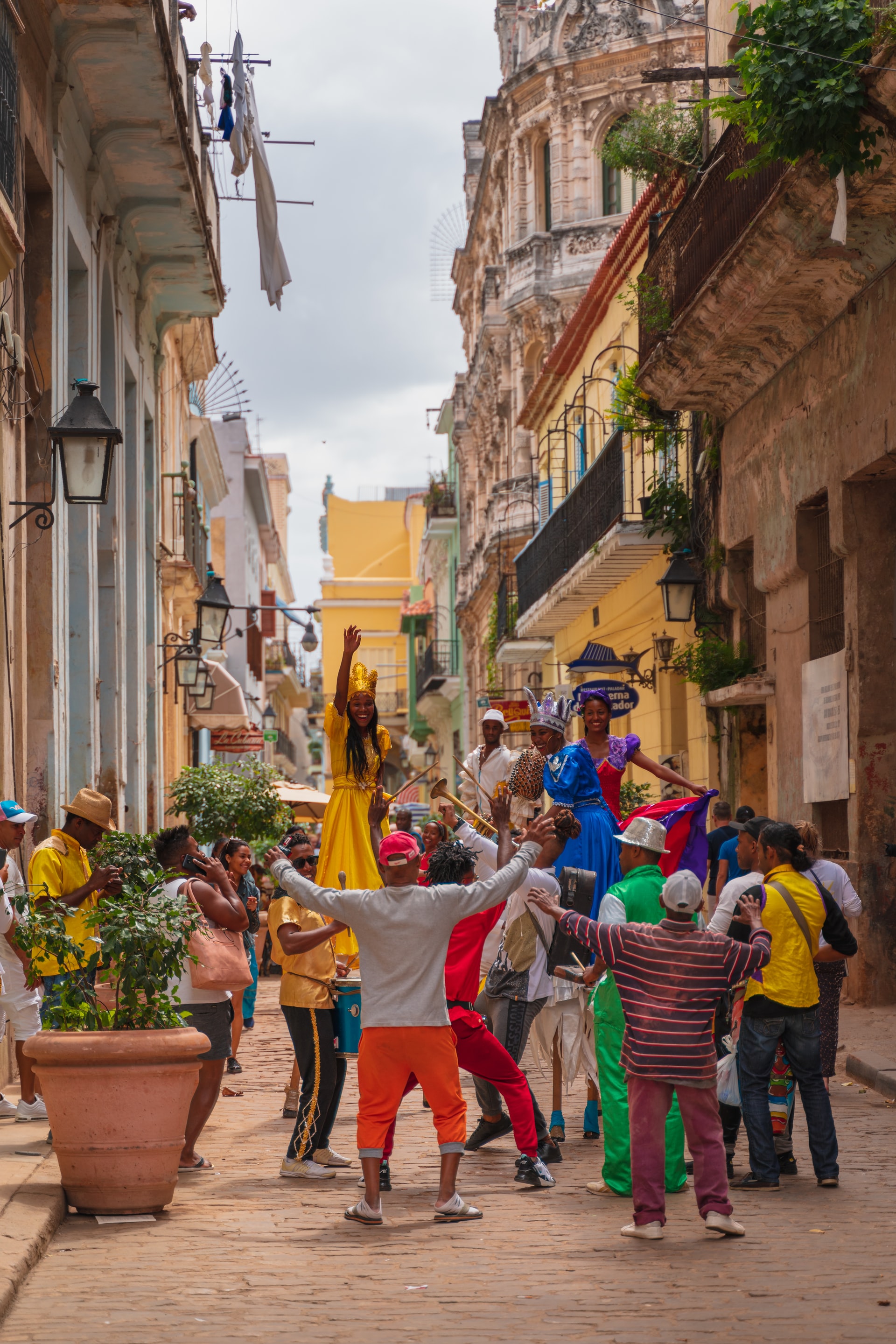 Music is central to Cuban culture. Everyone in Havana and elsewhere in the Country enjoys a party, carnival or festival. Dance is a fusion of Spanish, African and native Cuban. No one needs an excuse to dance or listen to music; simple pleasures.