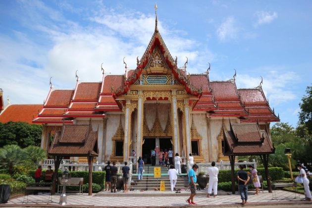 This is because it was dedicated to two monks that led the citizens of Phuket against the Chinese rebellion in 1876.