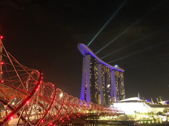 Visitors can enjoy panoramic views of the city while enjoying a Singapore Sling atop the hotel whether they are staying there or not.