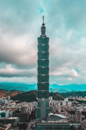 Starting our list is the iconic Taipei 101 building. Taipei 101 used to be the tallest building in the world until the Burj Khalifa in Dubai was built in 2010. Nonetheless, Taipei 101 is still very impressive and worth a visit.