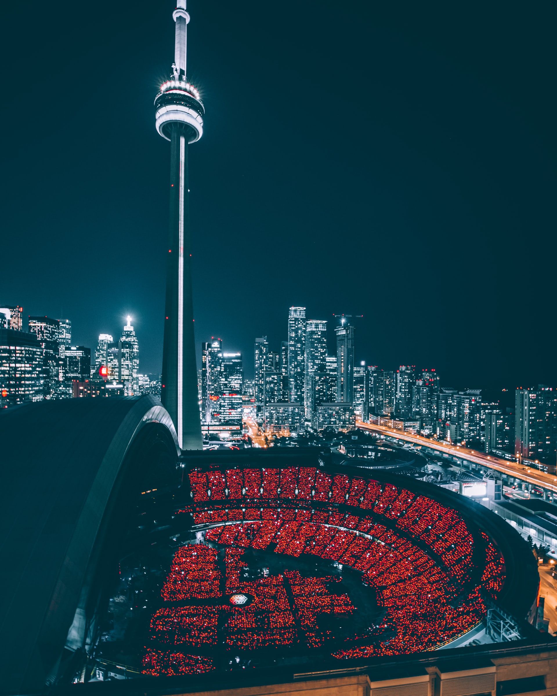 Once you’ve had your fill of the CN Tower, head back down and pop over to the Rogers Centre to catch a Blue Jays game! If they aren’t playing, check to see if there are any other events on.