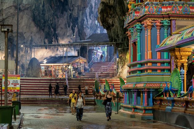 Although Batu Caves is 13km outside Kuala Lumpur, it's one of the most popular tourist destinations.