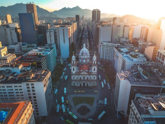 As Brazil was colonized by Portugal, there is still a great amount of Portuguese influence in Rio, especially in the architecture.