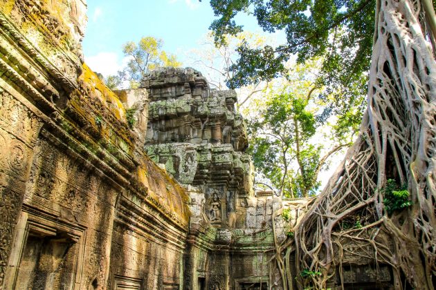 If you have ever seen Tomb Raider, you might recognize this temple.