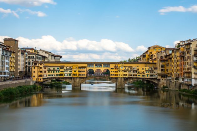 Taking a stroll along the river and across the Ponte Vecchio is a great way to spend a few hours in Florence.