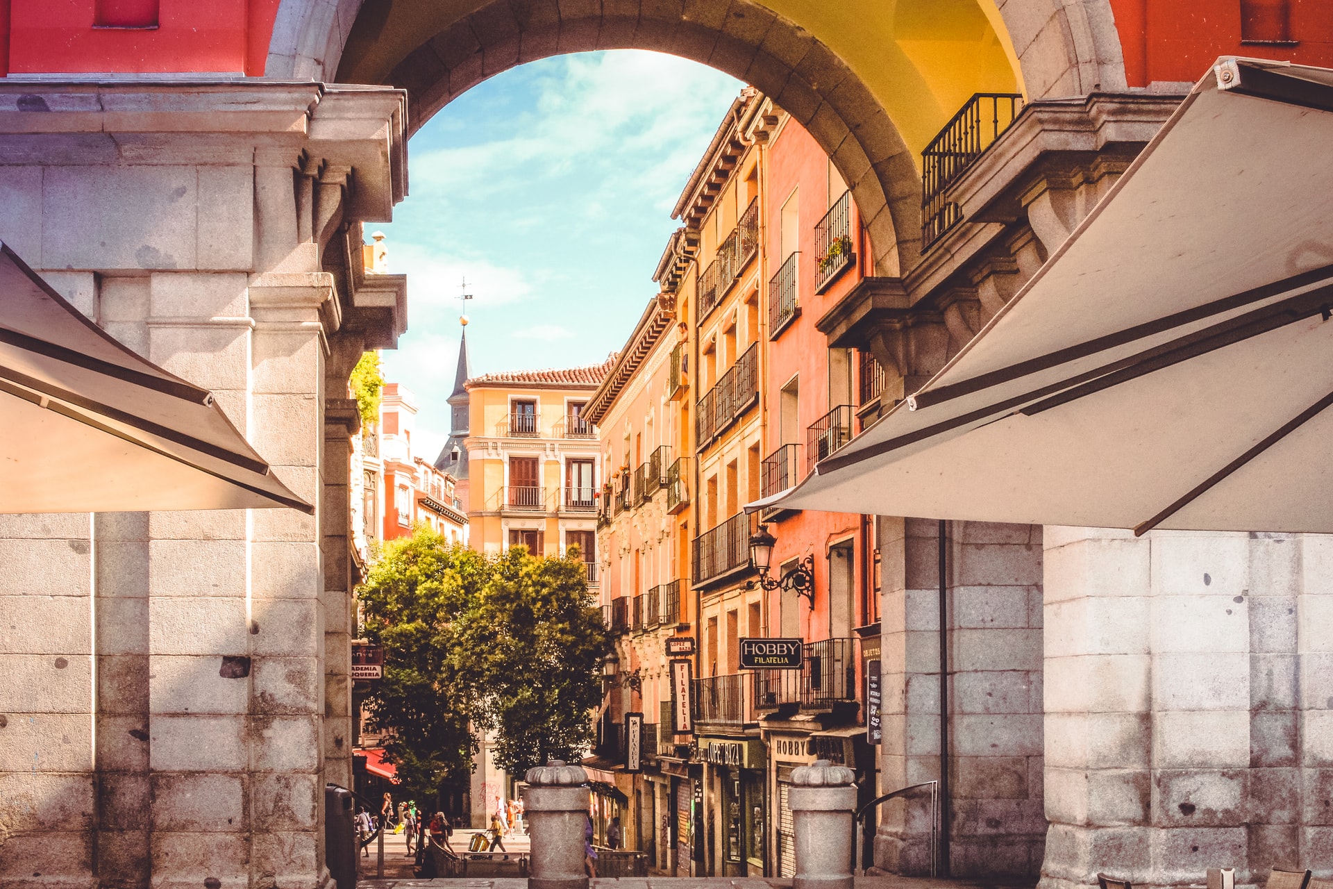 Although this square is full of history, it is also quite modern. You can find arcades, the city’s busiest Christmas market during the holidays, and great restaurants or cafes here. If you love to people watch, Plaza Mayor is a great place to do it!