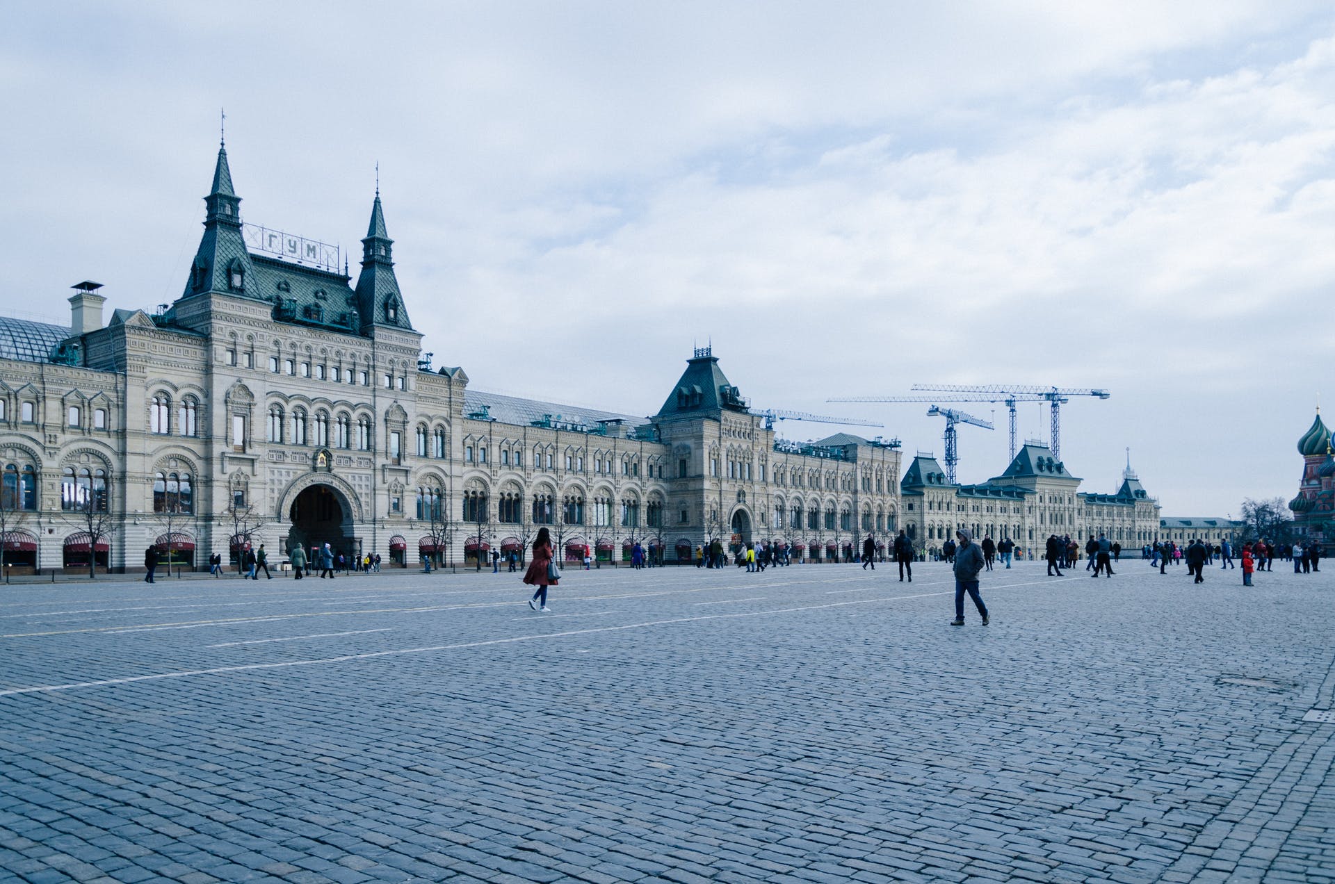 Red Square is the heart of Moscow. It is the place where Russia traditionally parades its military might but it is much more than that. Red Square became a UNESCO World Heritage site in 1990. Rectangular in shape, Red Square is 330 metres long and 70 metres wide.
