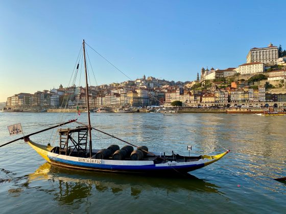 The Ribeira is Porto&rsquo;s colorful riverside area full of bars, shops, restaurants and cafes along the walkway.