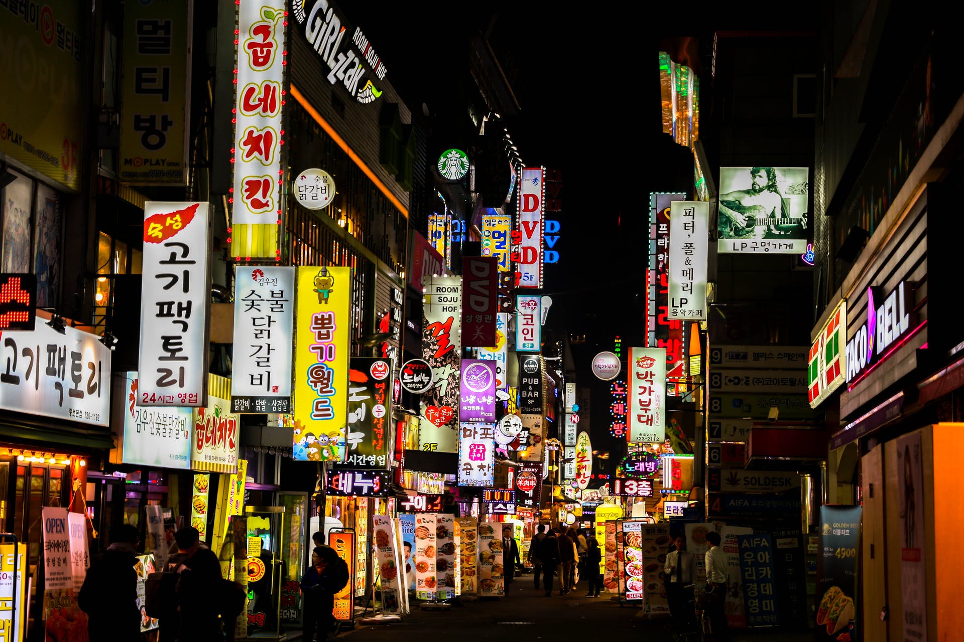 We can’t talk about Seoul without mentioning the city’s vibrant nightlife. One of the best neighborhoods to visit for a night out is Itaewon, the city’s most diverse and foreigner-friendly district.