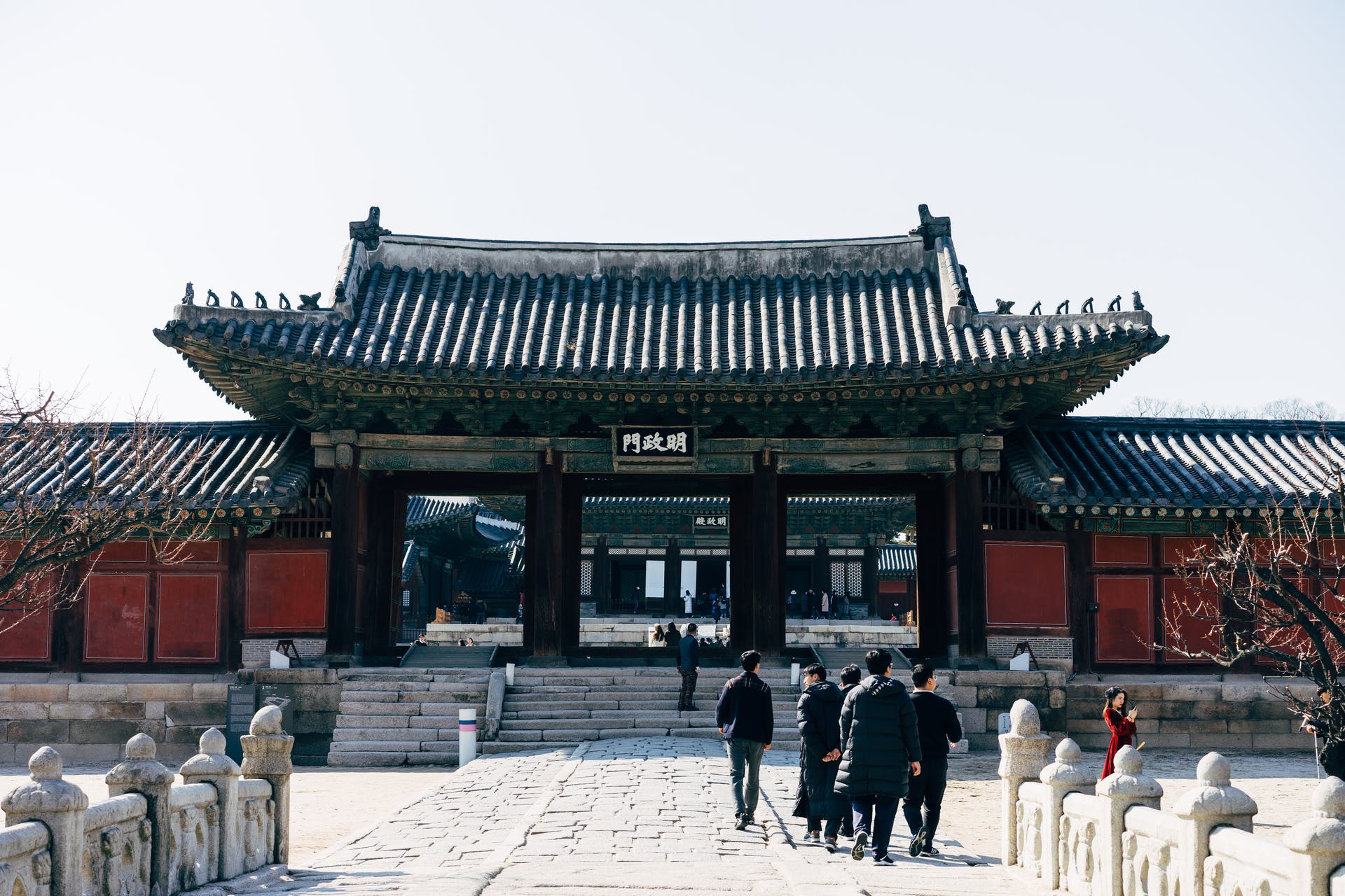 It was originally built in 889 and was relocated to western Seoul in 1748. It was partially destroyed in the Korean War but has since been restored. The temple grounds hold a beautiful pond full of lotus flowers, making it a very calming place to visit.